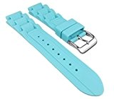 Minott Uhrenbänder PM-23611-20S - Bracelet pour montre, silicone, couleur: bleu