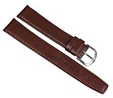 Minott Uhrenbänder RE-23800-14S - Bracelet pour montre, Cuir de veau, couleur: marron