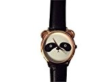 'Montre bracelet "Panda unisexe Noir Blanc