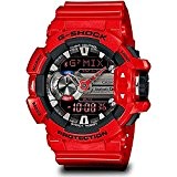 Montre Casio G-Shock Bluetooth Rouge brillant Oversize GBA-400-4AER GBA-400-4AER