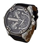 MONTRE HOMME GROS CADRAN XXL DOUBLE AFFICHAGE ONLY THE BRAVE