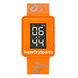 Montre Superdry Lcd Gym Sprint Orange