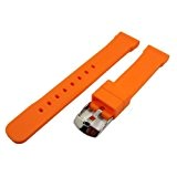 Montre  ZEIT.punkt  - Affichage  bracelet Silicone Orange et Cadran  ZP-SICHBD-orange-20