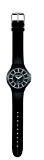Morellato Time - R0151114007 - Montre Mixte - Quartz Analogique - Cadran Noir - Bracelet Silicone Noir