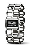 Moschino - MW0035 - "Let's Link" - Montre Femme - Quartz Analogique - Cadran Noir - Bracelet en Acier Inoxydable ...