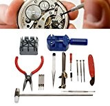 MWS Kit de 16 outils pour réparation de montres et petits mécanismes MWS