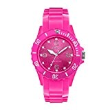 Naughty Watch Montres Femme - Montre Femme NAUGHTY ornée Cristaux SWAROVSKI® Silicone Rose