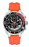 Nautica - A14674G - Montre Homme - Quartz Chronographe - Bracelet Silicone Orange