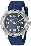 Nautica - NAI12522G - Montre Homme - Quartz Analogique - Cadran Bleu - Bracelet Silicone Bleu