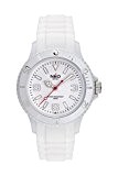 NEO watch - 'NICE-1' white unisex montre mixte blanche femme/homme avec bracelet en silicone - N1-002