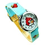 NEW Lovely Angry bird children kids enfants cartoon Watches Montre bracelet leather Watch Band WP@KTW148917L