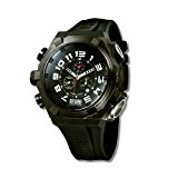 Offshore Limited - 001 C - Montre Homme - Quartz Chronographe - Bracelet Silicone Noir