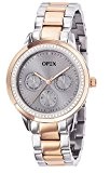 Opex - X4024MA1 - Twentynine - Montre Femme - Quartz Analogique - Cadran Gris - Bracelet Acier Bicolore