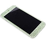 Ouneed® Glitter Cover up Film Paillette pour IPhone 7 (Vert)