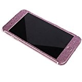 Ouneed® Glitter Cover up Film Paillette pour IPhone 7 (Violet)