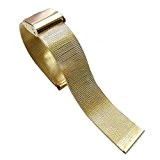 Ouneed® Mode milanaise- en acier inoxydable- 22mm- bracelet Band Strap