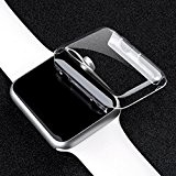 Ouneed® pour 38mm Apple Watch Series 2 Accessoires Etui Transparent (Transparent)