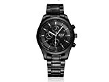 Profiter Bracelet Montres Chronographe en acier inoxydable Bracelet de montre M. Business Watch Quartz (3)
