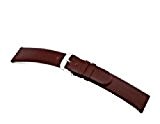Rio s1931 Bracelet de Montre Classic Cuir de vachette bordeaux Ruban Anstoss 18 mm