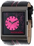 Rockwell Time Unisex MC107 Mercedes Black Leather and Pink Montre