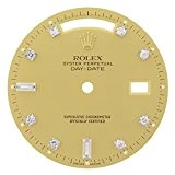 Rolex Day-Date 1211055 28 mm champagne diamant cadran pour Montre 18038 36 mm Modèle