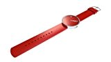 Rosendahl Timepieces - 43366 - Montre Mixte - Quartz Analogique - Bracelet Silicone Rouge