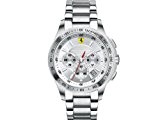 Scuderia Ferrari Gents SF105 Stainless Steel Chronograph Watch 0830047