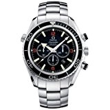Seamaster Planet Ocean Stainless Steel Case and Bracelet Black Dial Chronograph Automatic