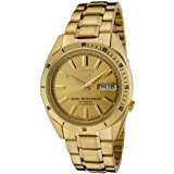 Seiko Hommes SNKF54 Seiko 5 composition automatique Gold Gold-Tone Stainless Steel Watch
