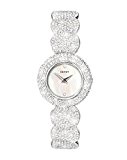 Seksy Elegance - Blanc Nacre Cadran – SWAROVSKI® Crystals - Bracelet Acier Argent – 4851
