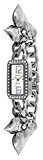 Shivas - A46164-201 - Montre Femme - Quartz Analogique - Cadran Argent - Bracelet Métal Argent
