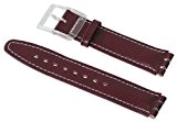 Swatch ASAK125 - Bracelet pour montre, cuir, couleur: marron