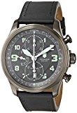Swiss Army Infantry Vintage Automatic Chronograph PVD Steel Mens Strap Watch 241526