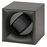 Swiss Kubik StartBox simple montre Enrouleur en finition soft touch Noir