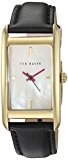 Ted Baker Ladies Gold Plated Black Strap Watch