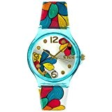 Teenie-Weenie Chic-Watches - Fleur - montres pour femmes et enfants avec bracelet en plastique - UC003