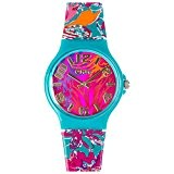 Teenie-Weenie Chic-Watches -Fleurs sauvages - montres pour femmes et enfants avec bracelet en plastique - UC016