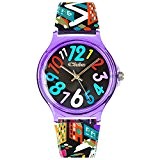 Teenie-Weenie Chic-Watches - Ligne d'horizon - montres pour femmes et enfants avec bracelet en plastique - UC006
