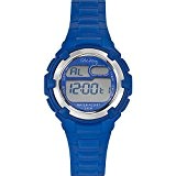 Tekday - 653798 - Montre Mixte - Quartz Digital - Cadran Bleu - Bracelet Plastique Bleu