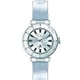 Thierry Mugler - 4716301 - Montre Femme - Quartz Analogique - Cadran Blanc - Bracelet Satin Blanc