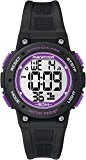 Timex Marathon - Unisex - TW5K84700 - Quartz - Digital - Lumière/Alarme - LCD - Noir - Résine