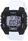 Timex - T49901SU - Expédition - Montre Homme - Quartz Digital - Cadran Gris - Bracelet Résine Blanc