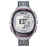 Timex - T5K629 - Ironman Run Trainer - Montre GPS Femme - Bracelet Résine - Alarme/Boussole/Chronomètre