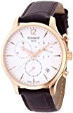 Tissot Homme Montre avec bracelet quartz chronographe cuir t063.617.36.037.00