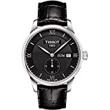 Tissot T006.428.16.058.01 - Mouvement Automatique - Affichage Analogique - Montre à bracelet Cuir Noir et Cadran Noir - Homme