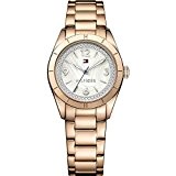 Tommy Hilfiger Hadley Ladies Rose Gold Ion-plated Stone Set Watch 1781553