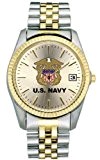 US Navy frontière de montre en acier inoxydable pour homme Étanche - 30 m