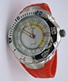 Vagary ID 6-419-12 montre-bracelet polyuréthane Rouge