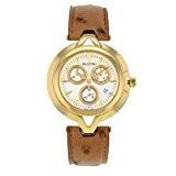 Valentino V-Valentino Chronograph Gold Plated Steel Mens Casual Strap Watch V51LCQ5002-S497
