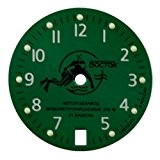 Vostok # 386 Cadran de Montres Vostok Amphibies Scuba Dude Green